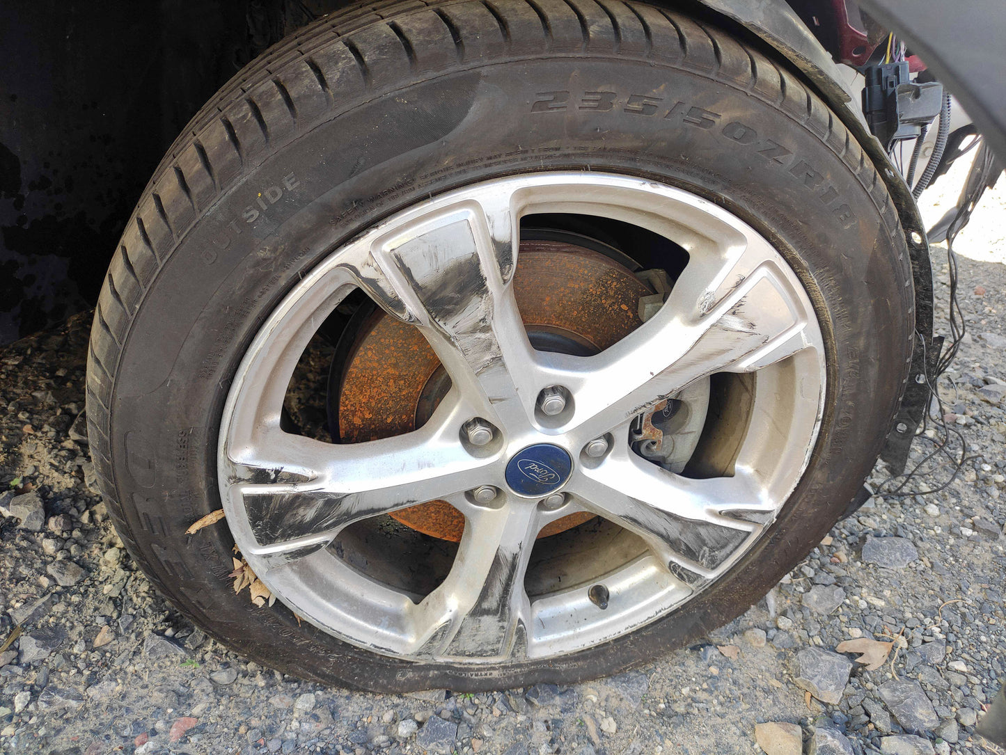 #124 FORD ESCAPE 2018 FOR PARTS