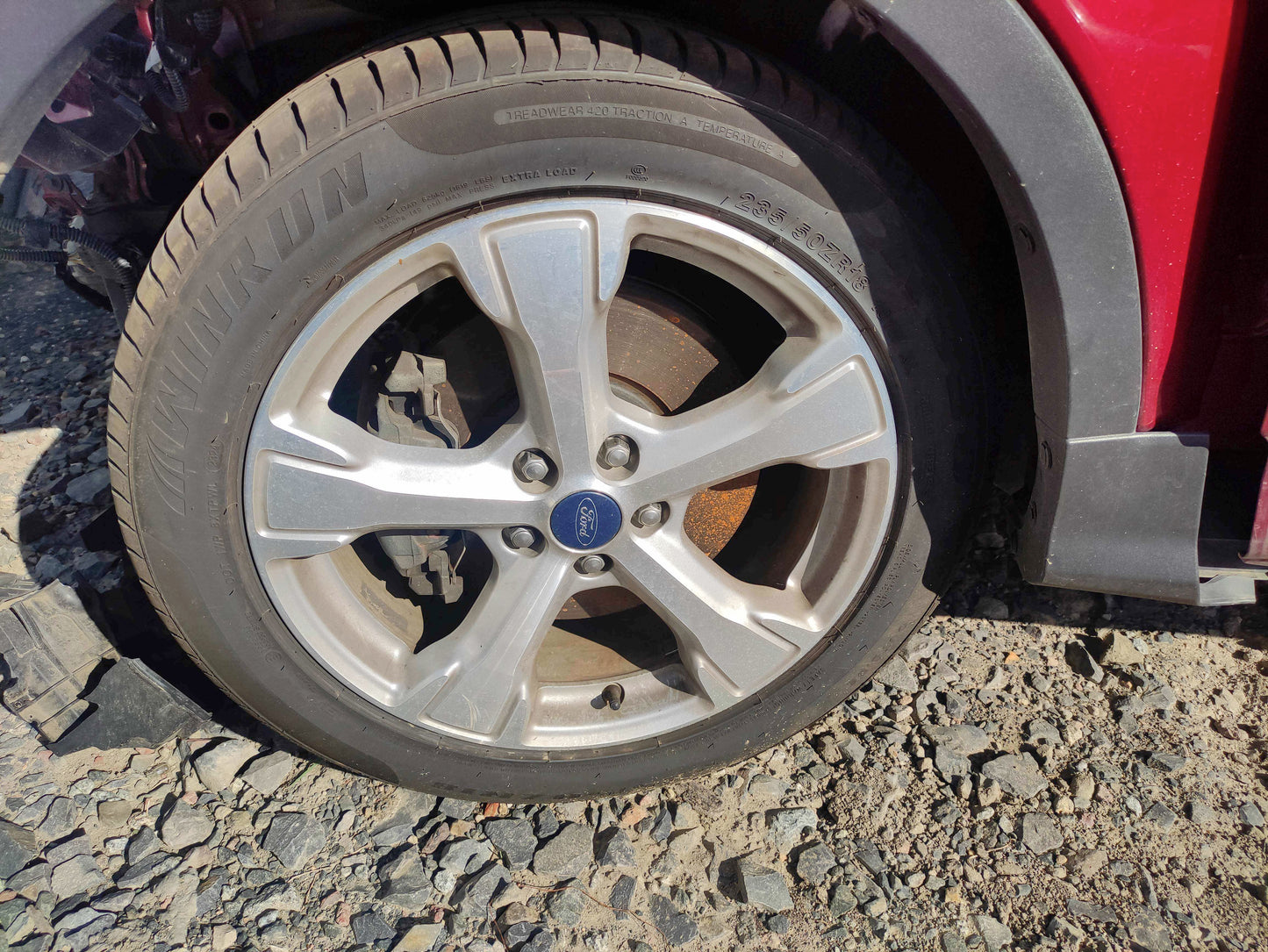 #124 FORD ESCAPE 2018 FOR PARTS