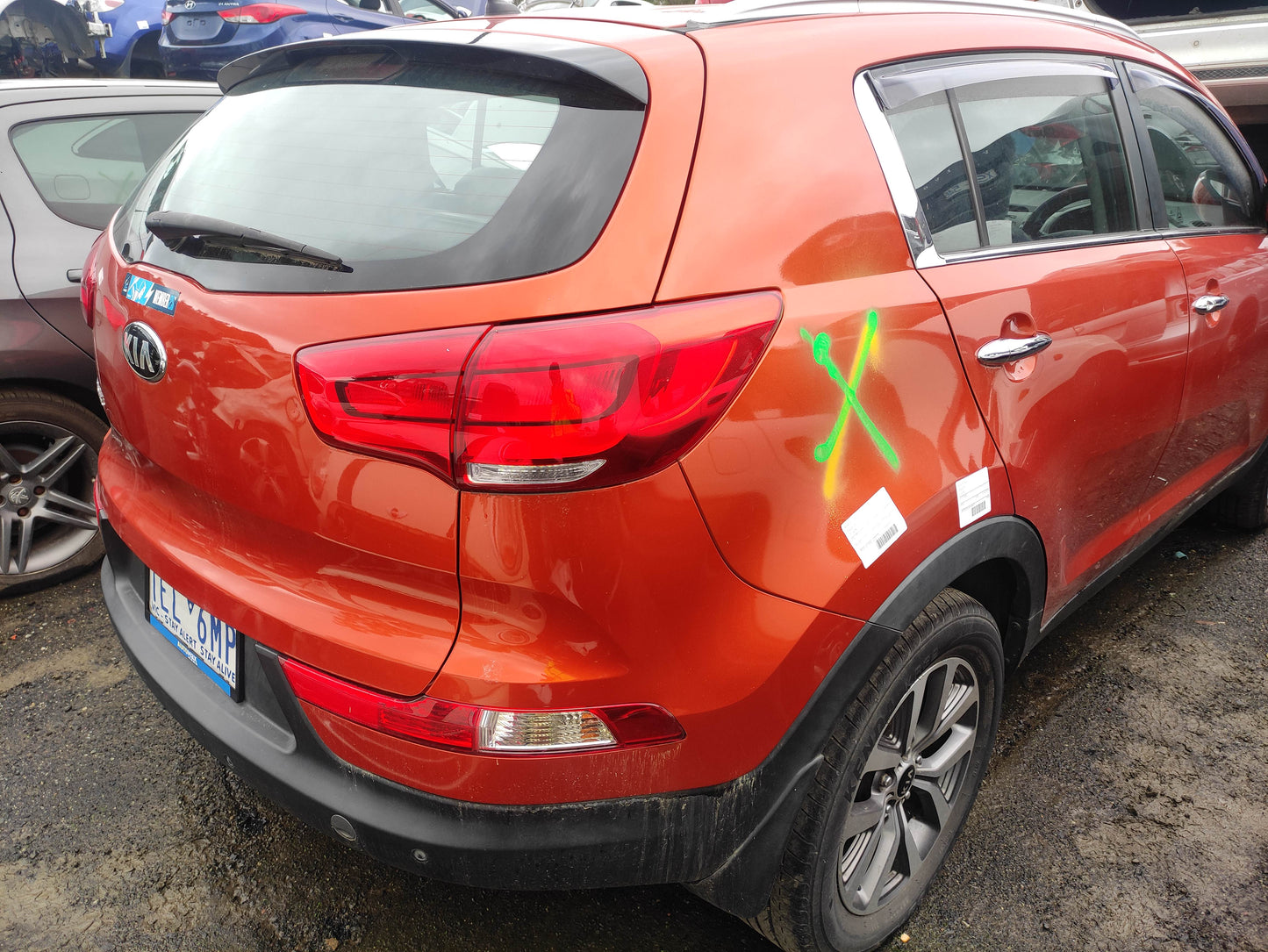#578 KIA SPORTAGE SL 2014 FOR PARTS