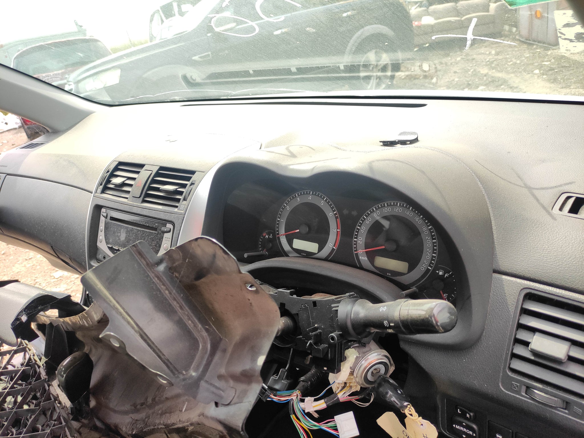 #566 TOYOTA COROLLA (COLOR 1F7) FITS 2006 TO 2014  [STOCK NK #566]