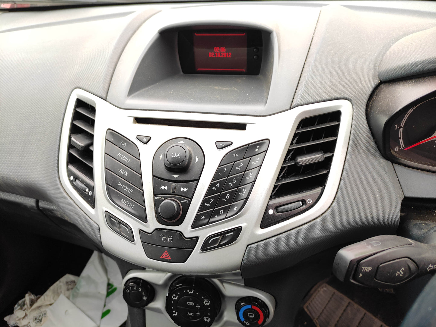 #454 FORD FIESTA WT FITS 2010 TO 2012 FOR PARTS