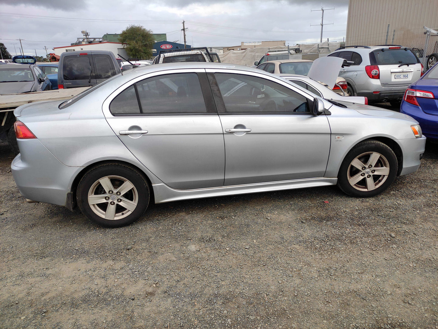 WRECKING MITSUBISHI LANCER  (COLOR CE) FITS 2011 TO 2016  [STOCK NO #550]