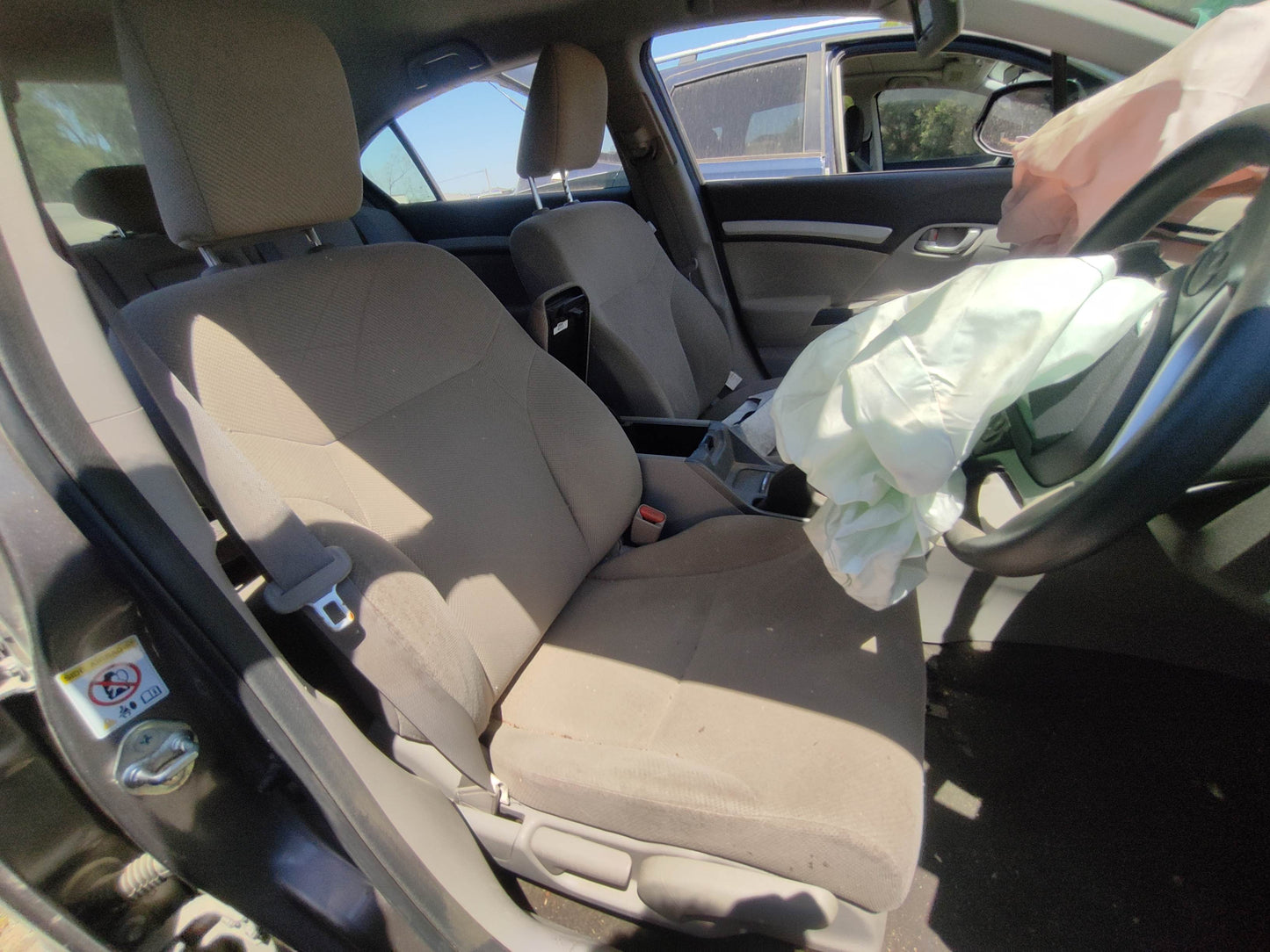 WRECKING HONDA CIVIC FB2 FITS 2012 TO 2016 [STOCK NO #583]